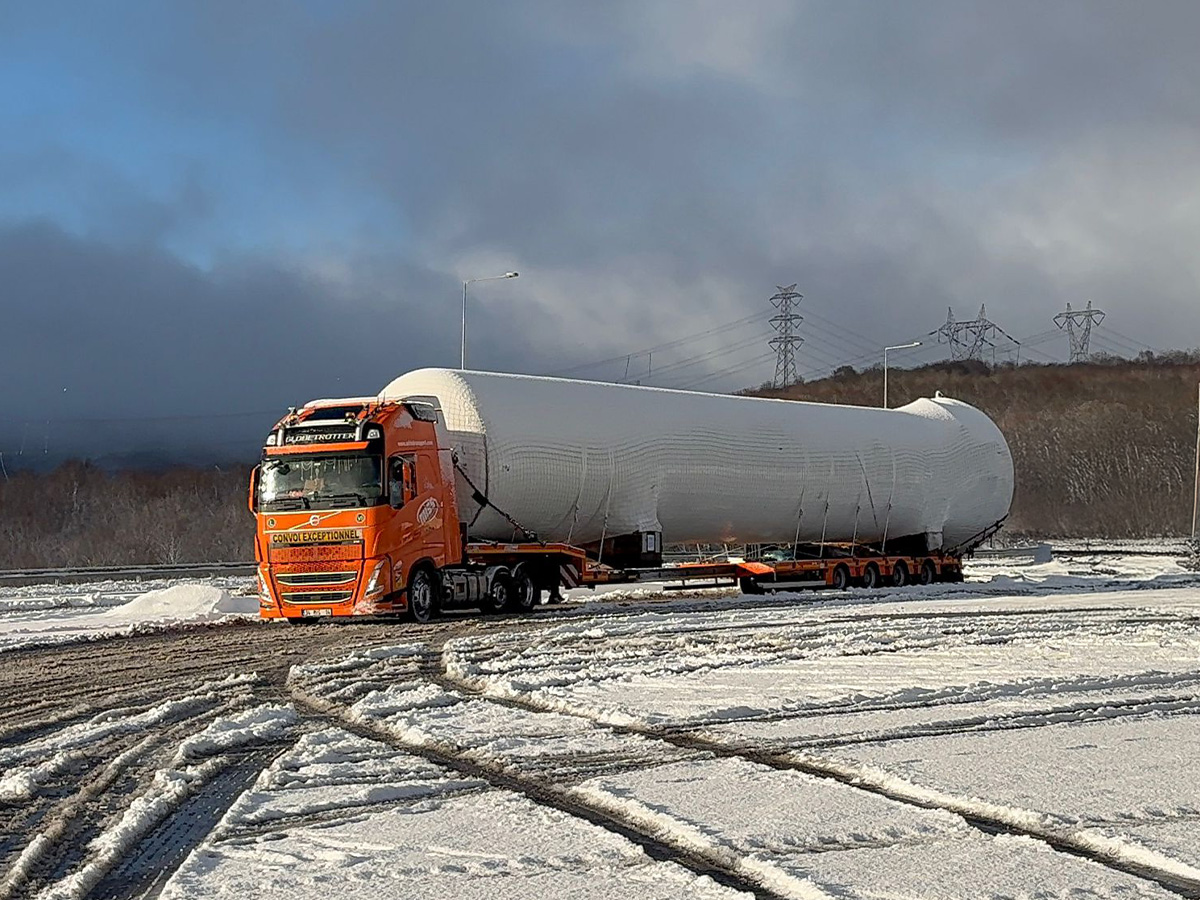 Air Separator Units Transport